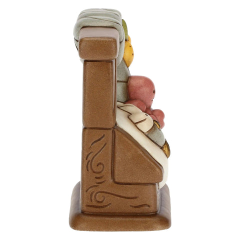 Banco del pesce in ceramica Presepe Classico