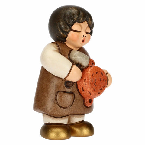 Venditore di pentole in ceramica Presepe Classico bianco