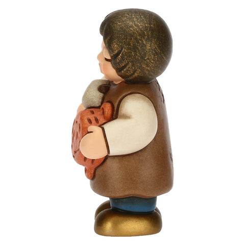 Venditore di pentole in ceramica Presepe Classico blu