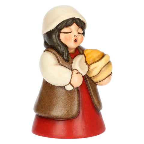 Venditrice di spezie in ceramica Presepe Classico Thun