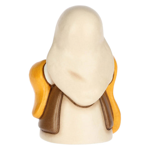 Venditrice di stoffe in cermica Presepe Classico Thun