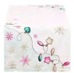 Runner natale luci 160x45 Thun