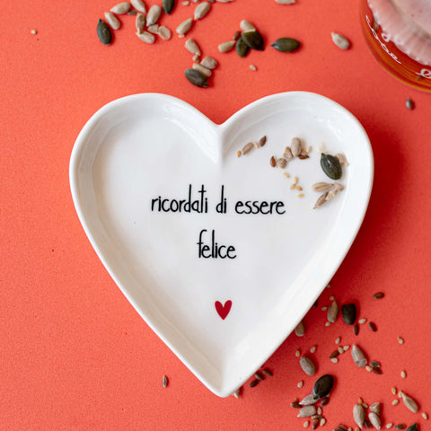 Set 2 Piatti cuore simple day