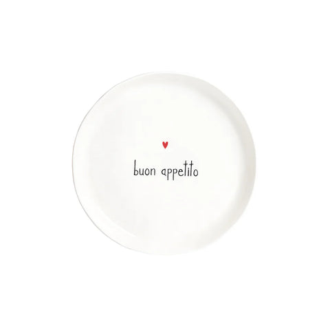 Set 2 Piatti da dessert Buon appetito da Simple Day