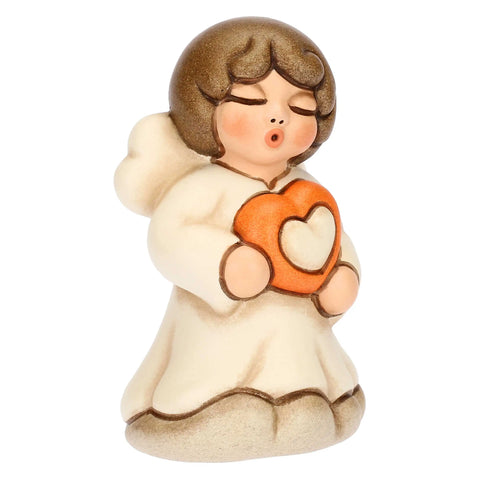 Angelo sonnellino in ceramica - Amore
