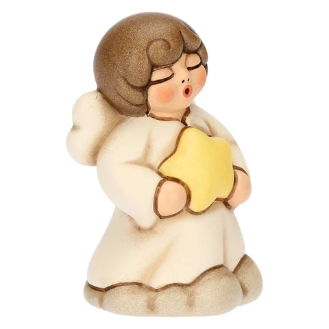 Angelo sonnellino in ceramica - Dolci sogni