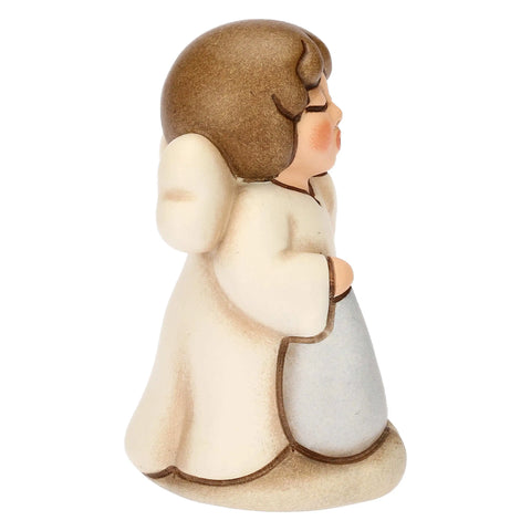 Angelo sonnellino in ceramica - Tenerezza