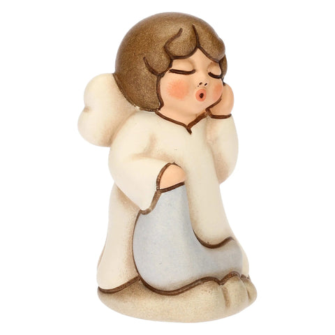 Angelo sonnellino in ceramica - Tenerezza