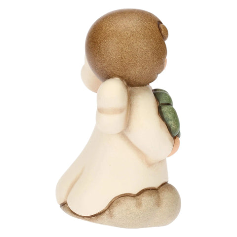 Angelo sonnellino in ceramica - Fortuna