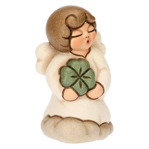 Angelo sonnellino in ceramica - Fortuna