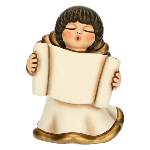 Angelo cerimonia in ceramica con targhetta personalizzabile Thun