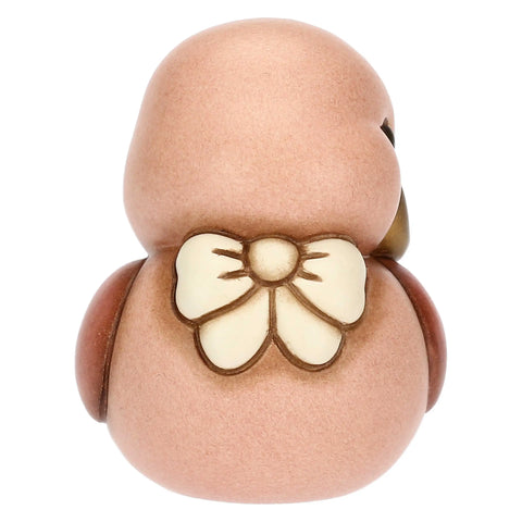 Paperella in ceramica rosa