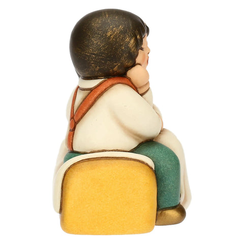Sposini in ceramica su paglia, piccoli Thun