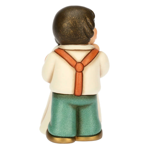 Sposini abbracciati in ceramica, grandi Thun