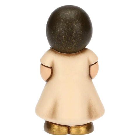 Bimba in ceramica con giglio Thun