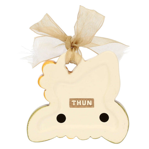 Mini formella in ceramica calla e spiga Thun