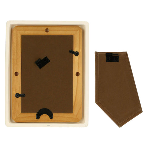 Cornice in ceramica con cuori