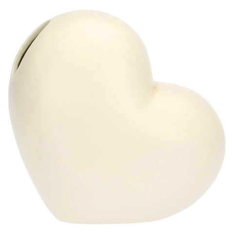 Vaso a forma di cuore in ceramica