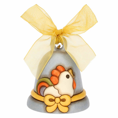 Campanella azzurra Limited Edition in ceramica Pasqua 2025