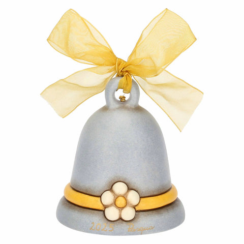 Campanella azzurra Limited Edition in ceramica Pasqua 2025