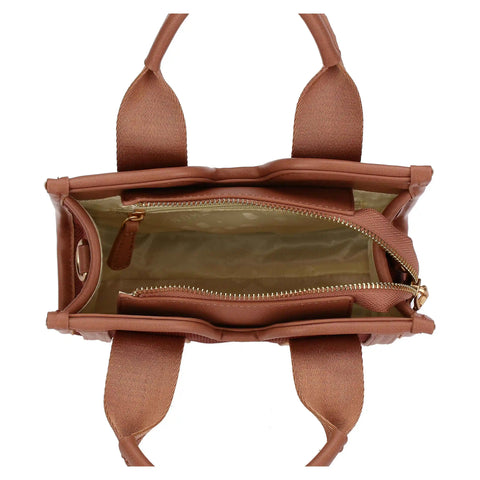 Borsa shopping in ecopelle, piccola