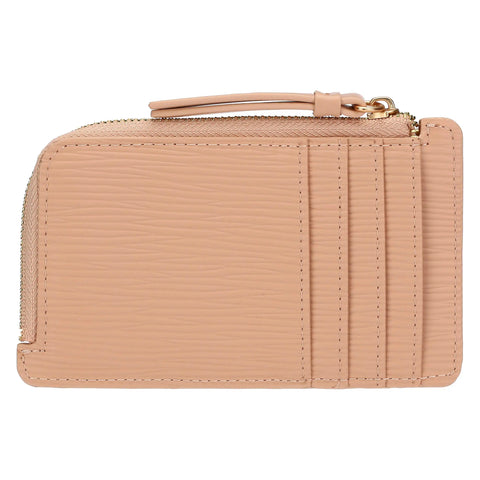 Porta carte in ecopelle medio, rosa Linea Sempre con me