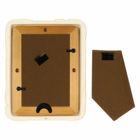 Portafoto in ceramica Twist, medio