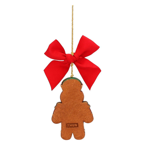 Addobbo natalizio schiaccianoci in ceramica, grande