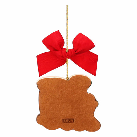 Addobbo natalizio trenino in ceramica, maxi