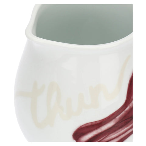 Caraffa in porcellana Ortilia