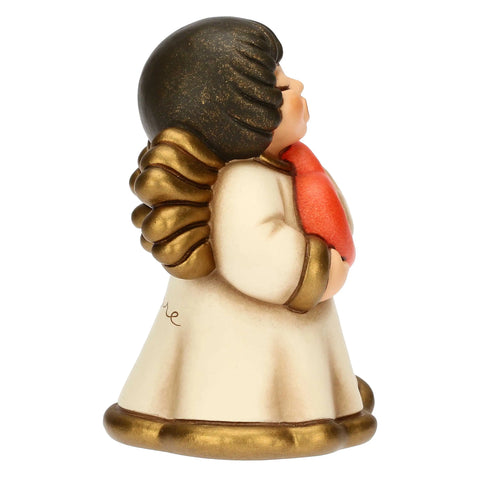 Angelo custode "Amore" in ceramica