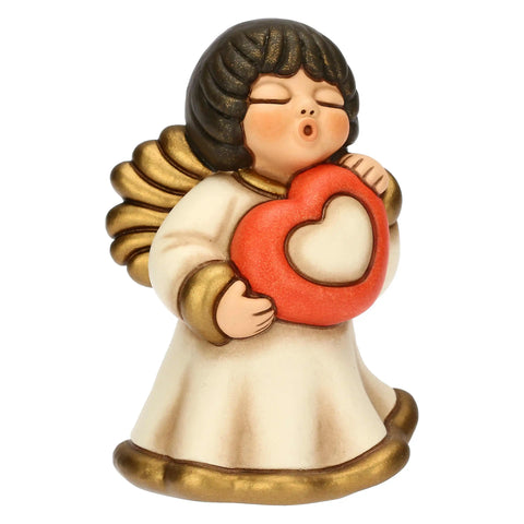 Angelo custode "Amore" in ceramica