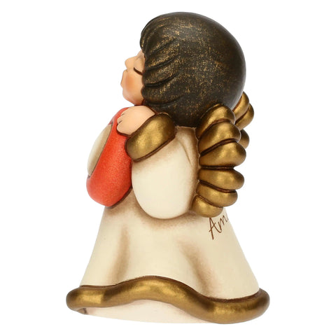 Angelo custode "Amore" in ceramica