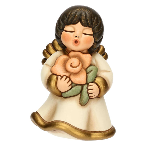 Angelo custode "Gratitudine" in ceramica