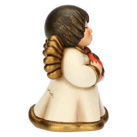 Angelo custode "Fortuna" in ceramica Thun