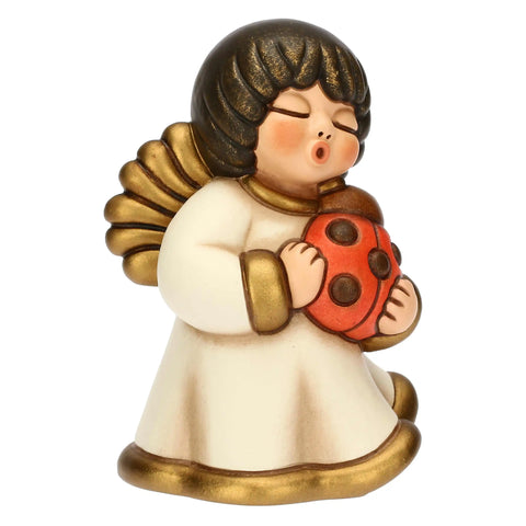 Angelo custode "Fortuna" in ceramica Thun