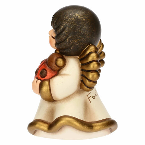 Angelo custode "Fortuna" in ceramica Thun