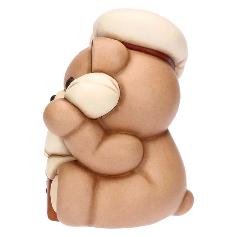 Teddy chef in ceramica, grande