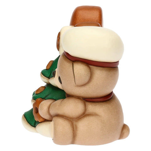 Coppia Teddy e omino di pan di zenzero Pepi in ceramica