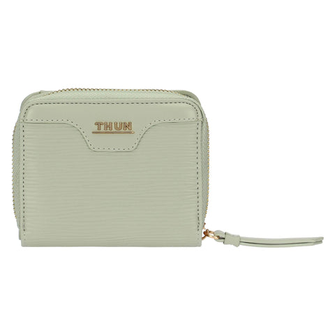 Portafoglio in ecopelle piccolo, verde