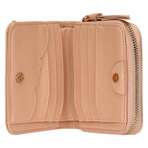 Portafoglio in ecopelle piccolo, rosa Linea Sempre con me