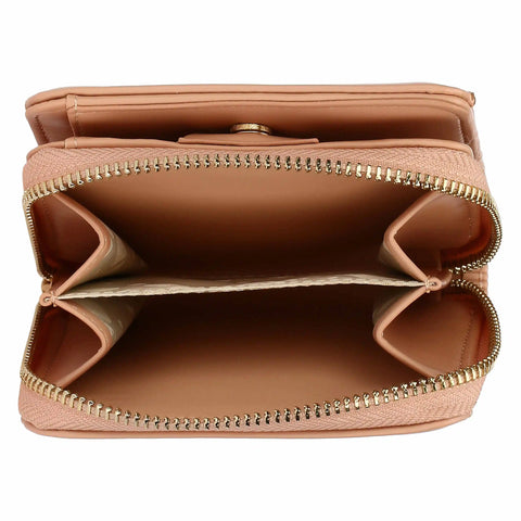 Portafoglio in ecopelle piccolo, rosa Linea Sempre con me