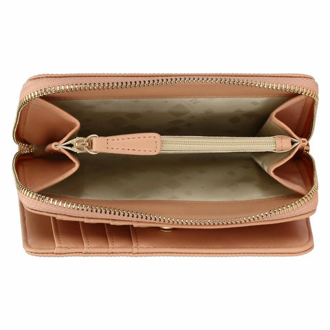 Portafoglio in ecopelle medio, rosa Linea Sempre con me