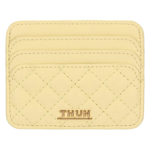 Porta carte in ecopelle, giallo Linea Sempre con me