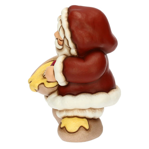 Babbo Natale con ciotola in ceramica, piccolo
