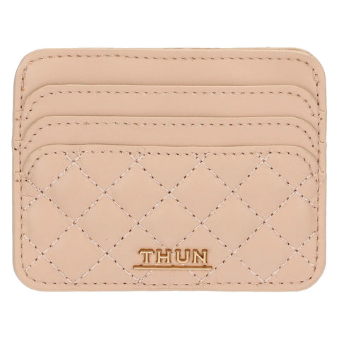 Porta carte in ecopelle piccolo, rosa Linea Sempre con me