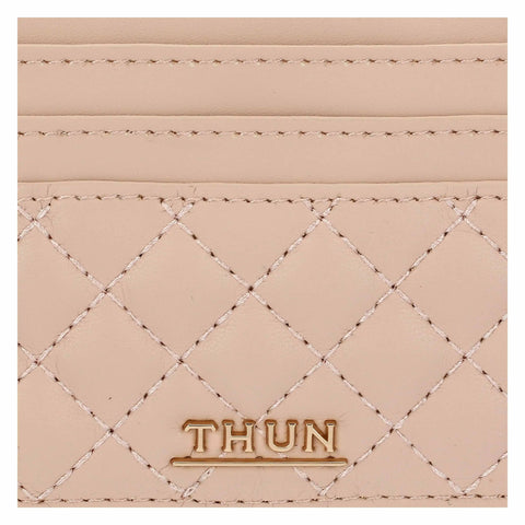 Porta carte in ecopelle piccolo, rosa Linea Sempre con me