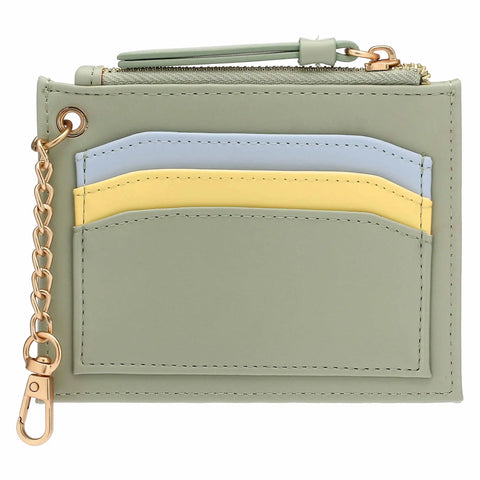 Portachiavi bustina in ecopelle multicolor