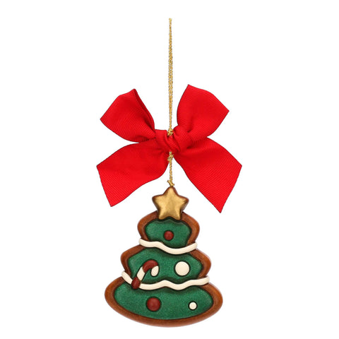 Addobbo natalizio albero di Natale in ceramica, grande