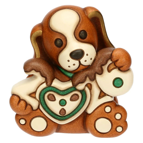 Cane Todo Buon Anno 2026 in ceramica